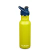 soldes pas cher Top 10 ⭐ Klean Kanteen Gourde Sport Klean Kanteen Classic 0,5l Jaune Vert Pomme ⭐ 7